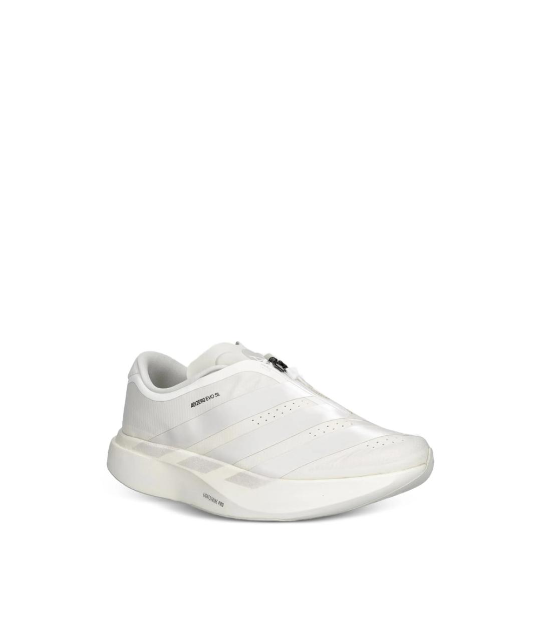 ADIDAS Белые резиновые низкие кроссовки / кеды, фото 2