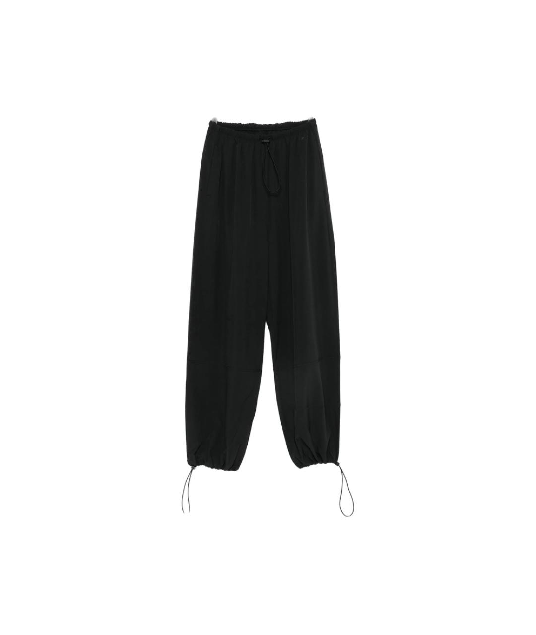 CALVIN KLEIN Черные прямые брюки, фото 1