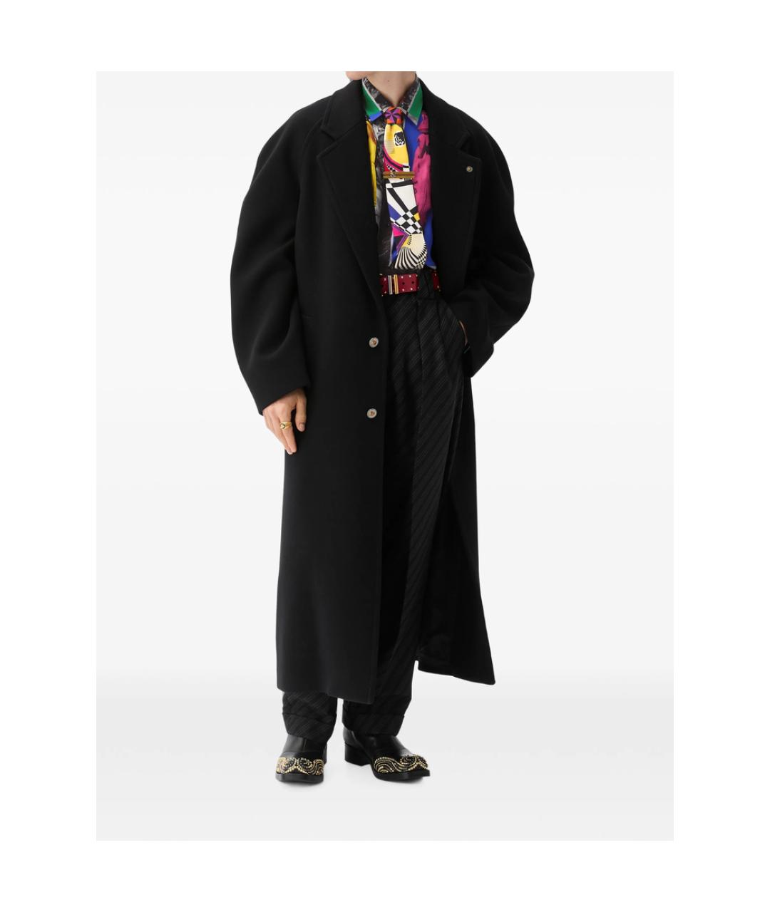 VERSACE Мульти шелковая кэжуал рубашка, фото 2