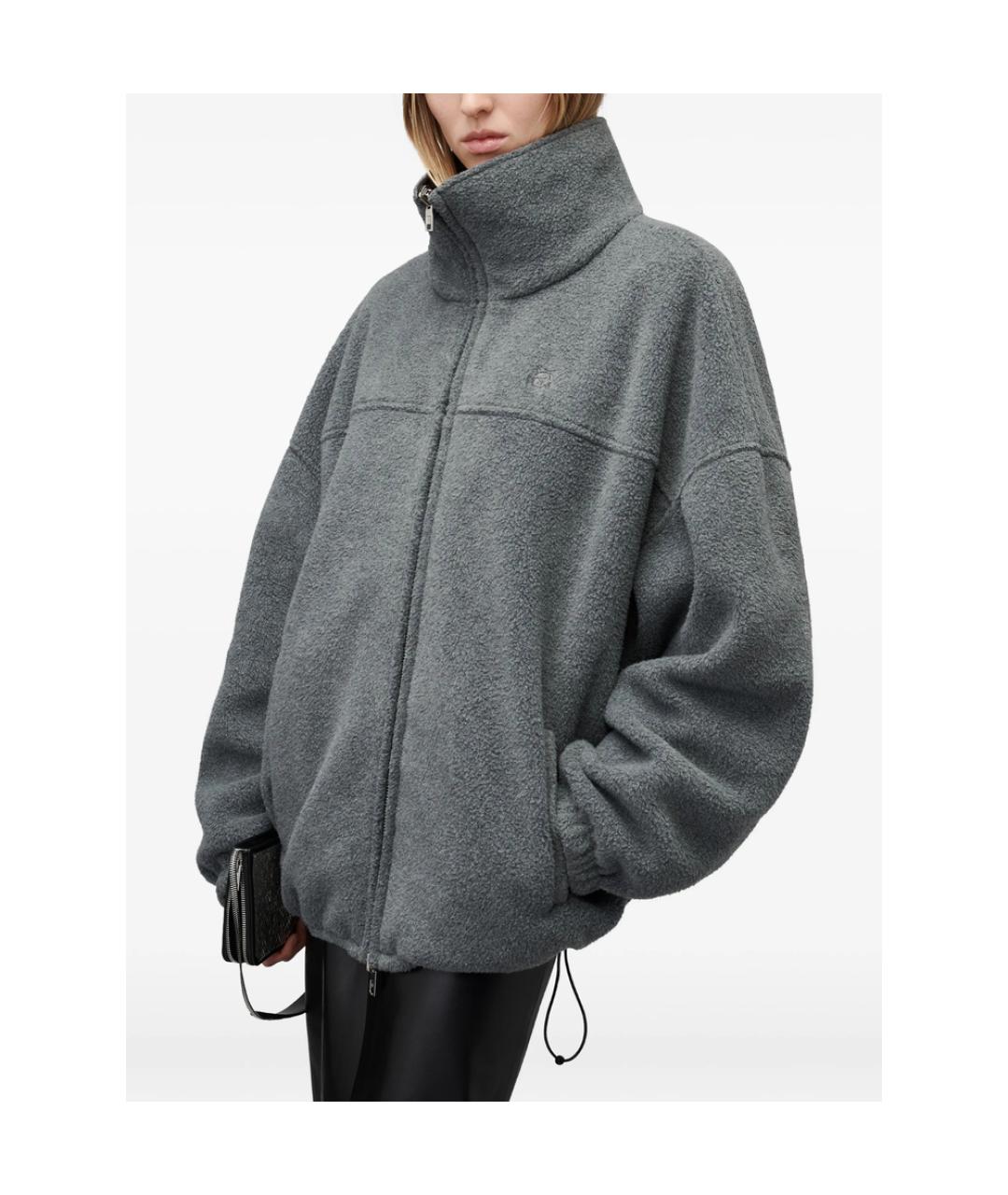 ALEXANDER WANG Серая куртка, фото 5