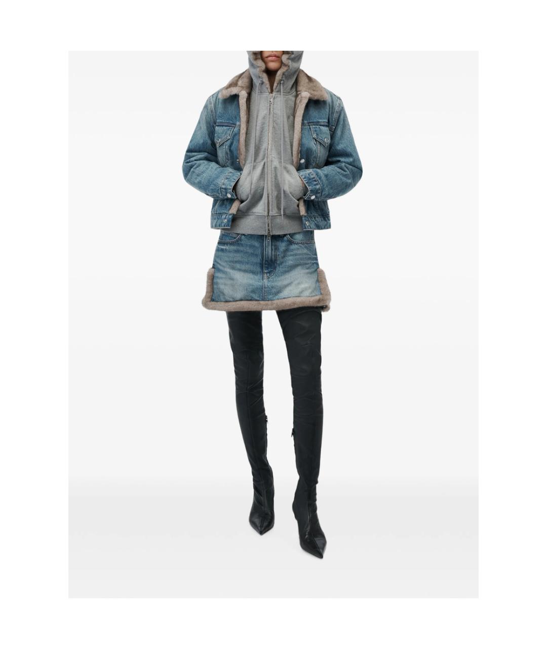 ALEXANDER WANG Синяя куртка, фото 3
