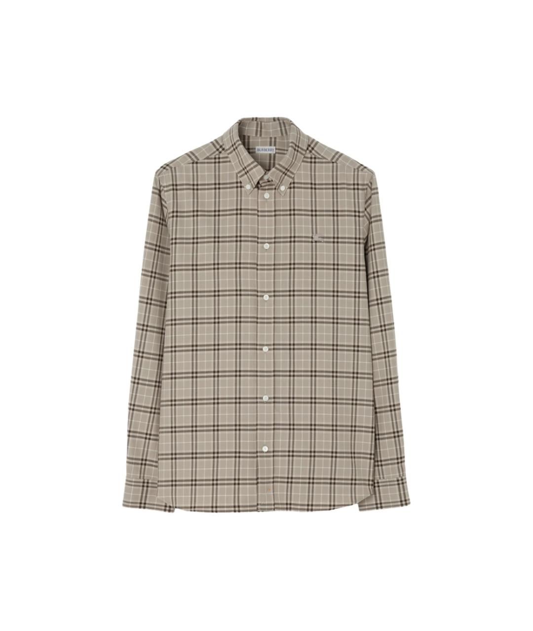 BURBERRY Мульти хлопковая кэжуал рубашка, фото 1