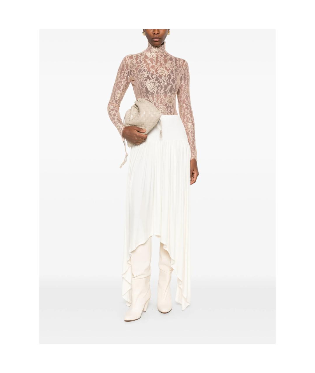 VALENTINO Бежевое хлопковое боди, фото 3