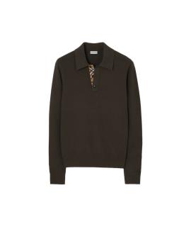 BURBERRY Поло с длинным рукавом