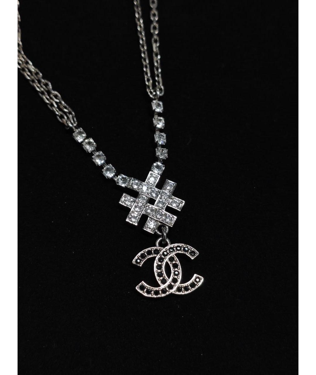 CHANEL Серебряное колье, фото 2