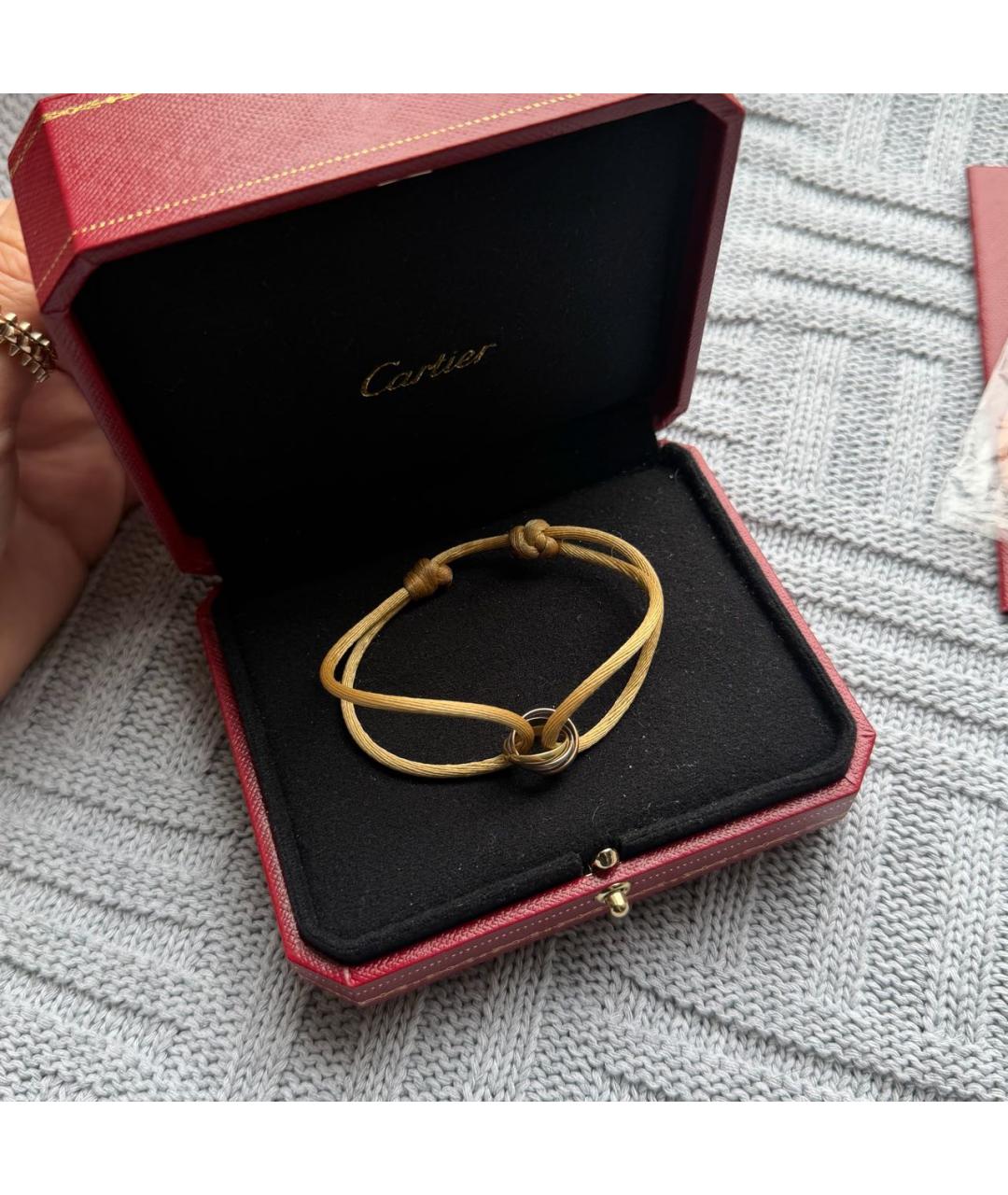 CARTIER Золотой браслет из желтого золота, фото 3