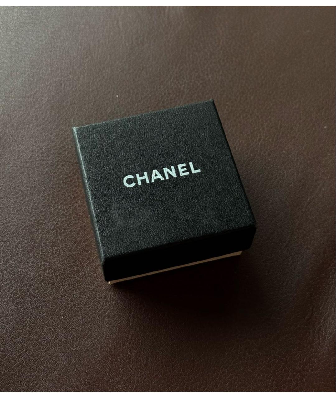 CHANEL Золотые металлические клипсы, фото 5