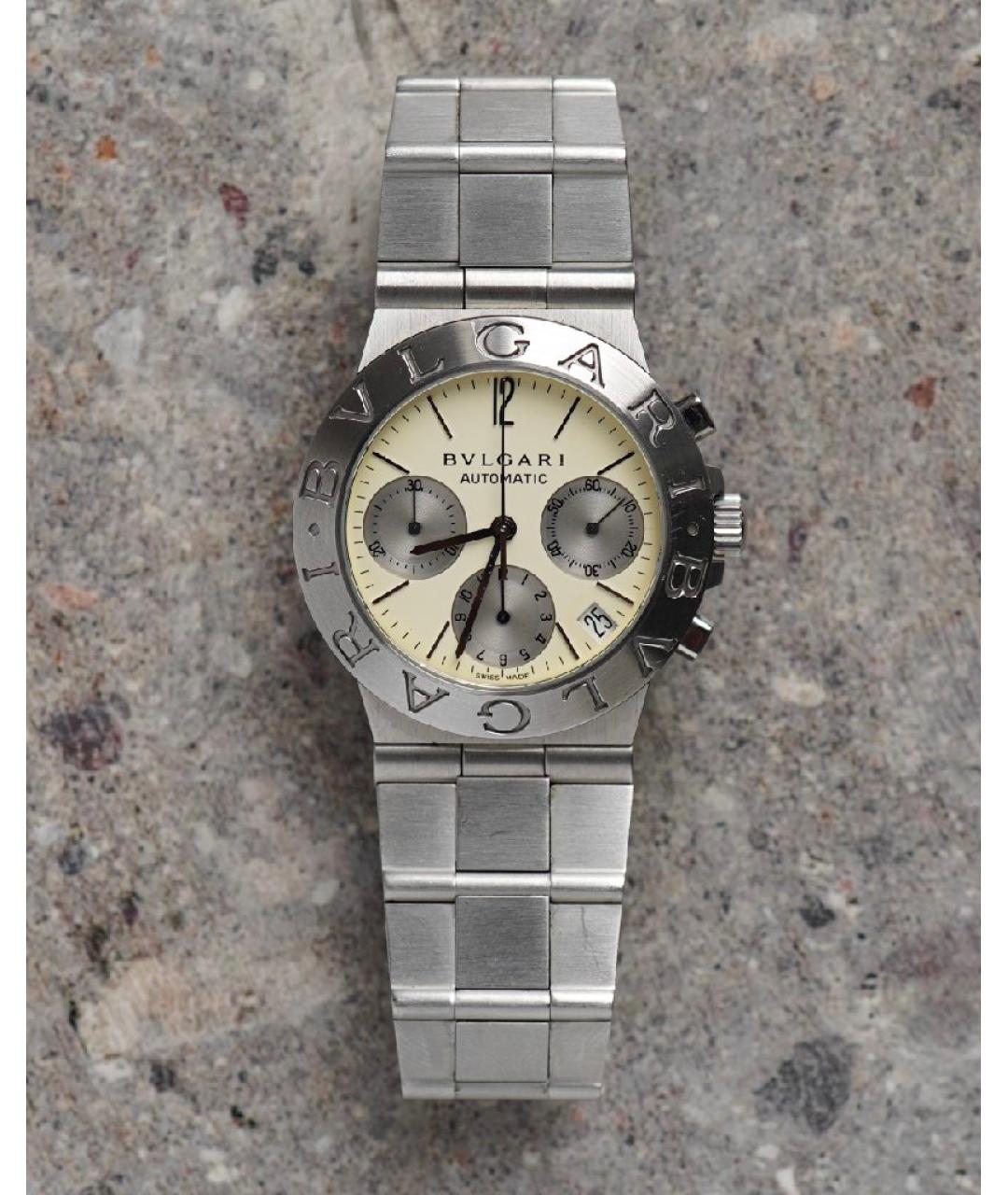 BVLGARI Бежевые часы, фото 8