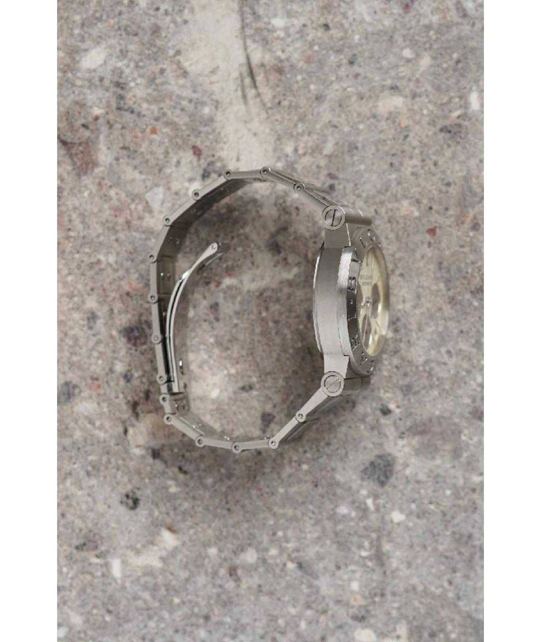 BVLGARI Бежевые часы, фото 4