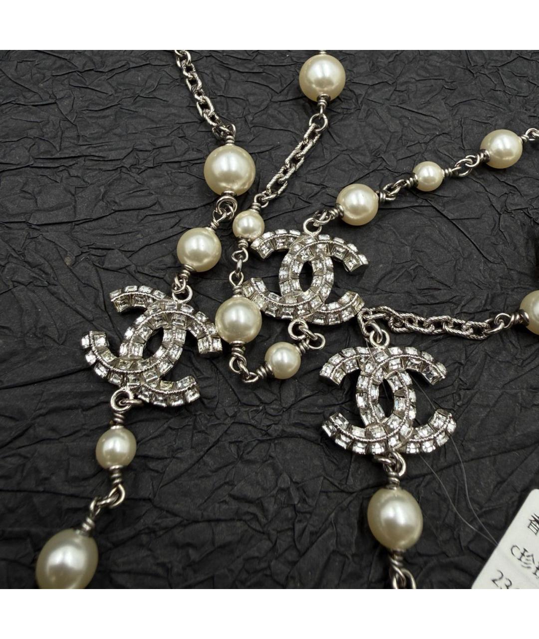CHANEL Бежевое колье, фото 3