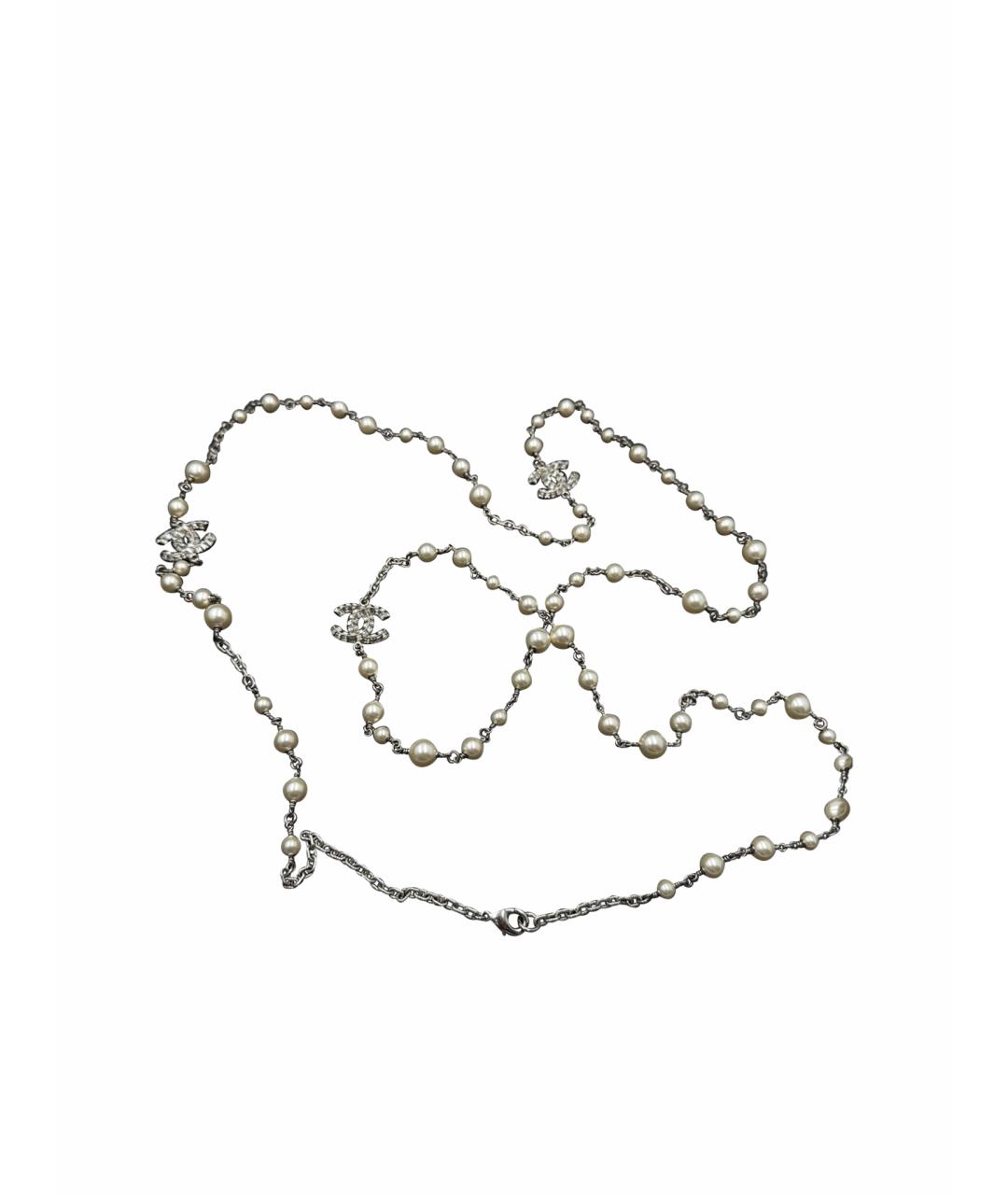 CHANEL Бежевое колье, фото 1