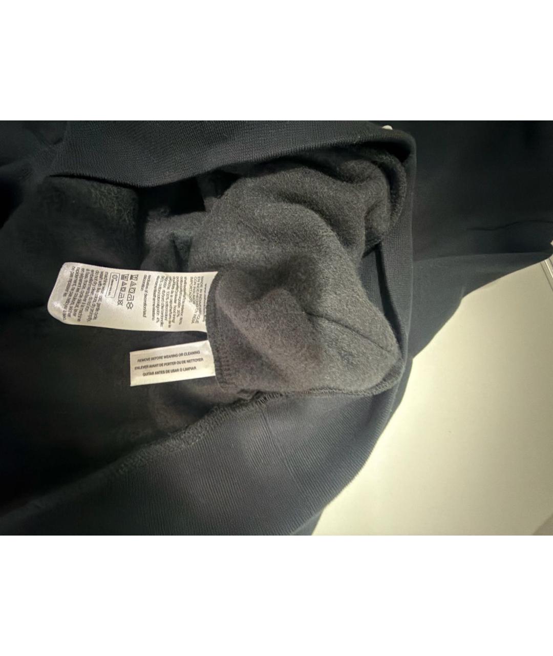 CALVIN KLEIN Черный хлопковый спортивный костюм, фото 6