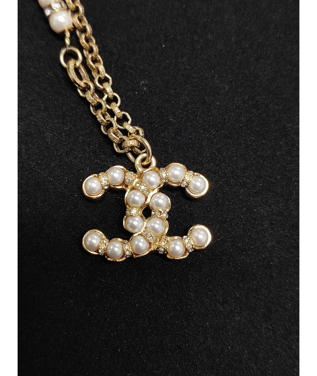CHANEL Золотое колье, фото 6
