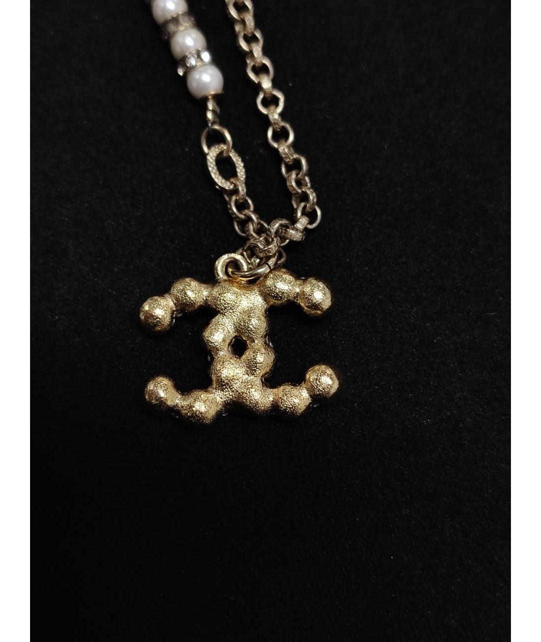 CHANEL Золотое колье, фото 2