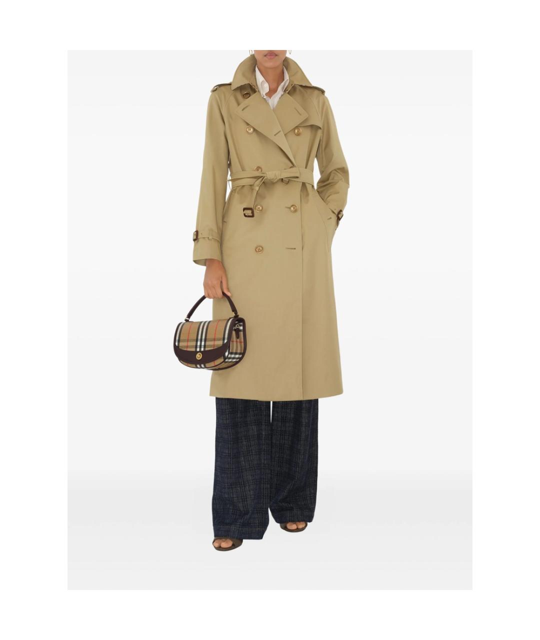BURBERRY Бежевая сумка через плечо, фото 3