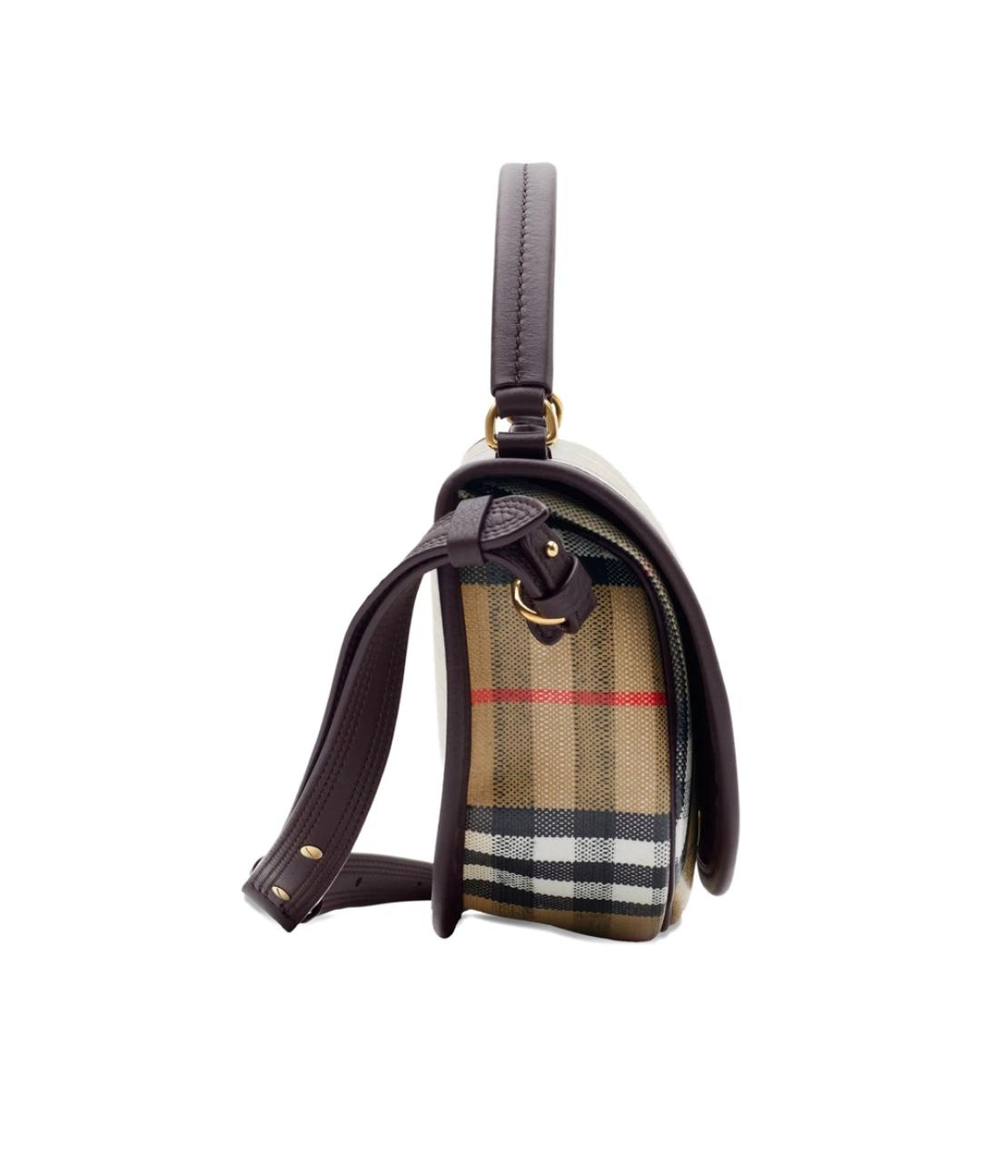BURBERRY Бежевая сумка через плечо, фото 4