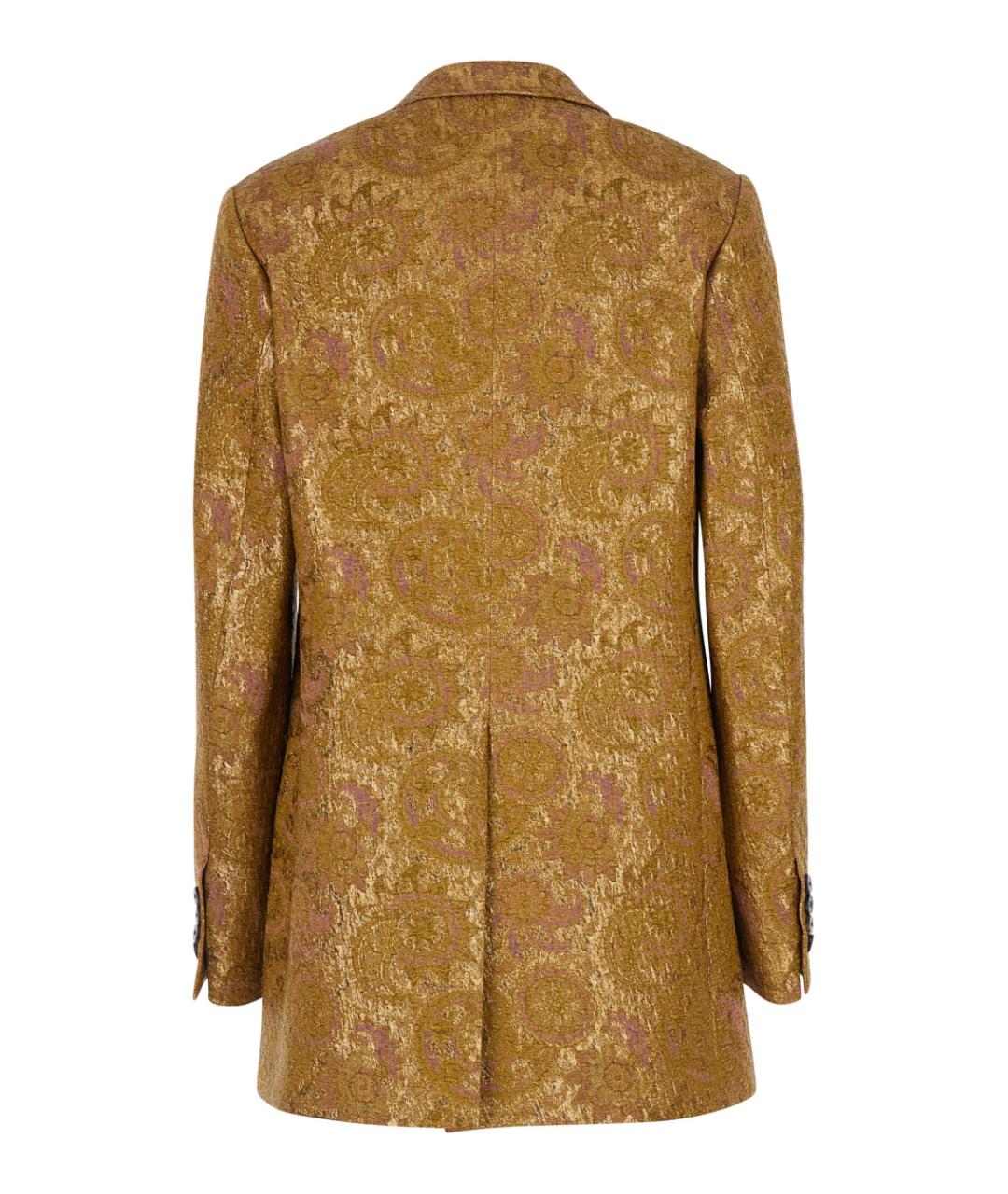 DRIES VAN NOTEN Мульти полиэстеровый жакет/пиджак, фото 2