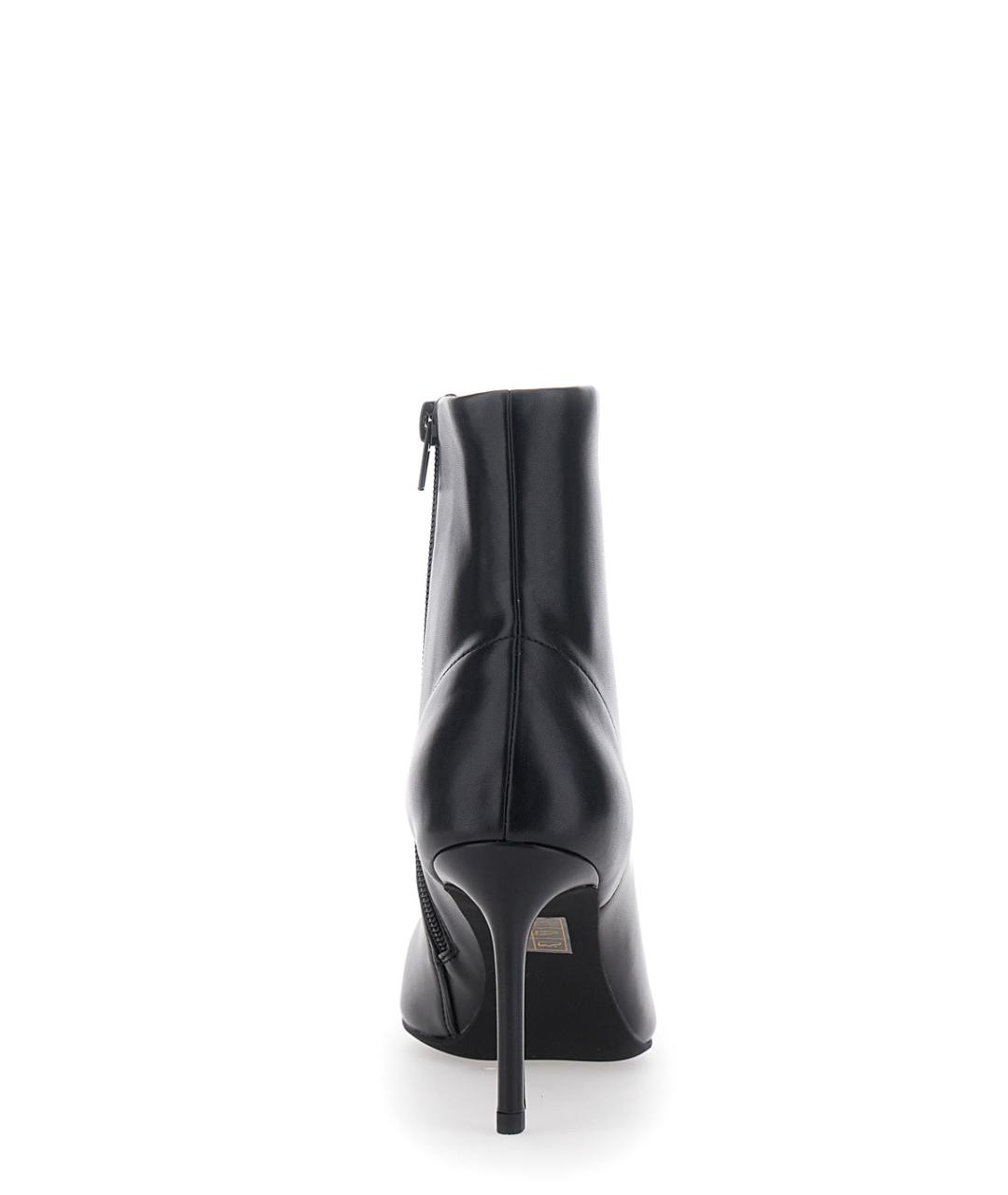 JEFFREY CAMPBELL Черные кожаные ботильоны, фото 4