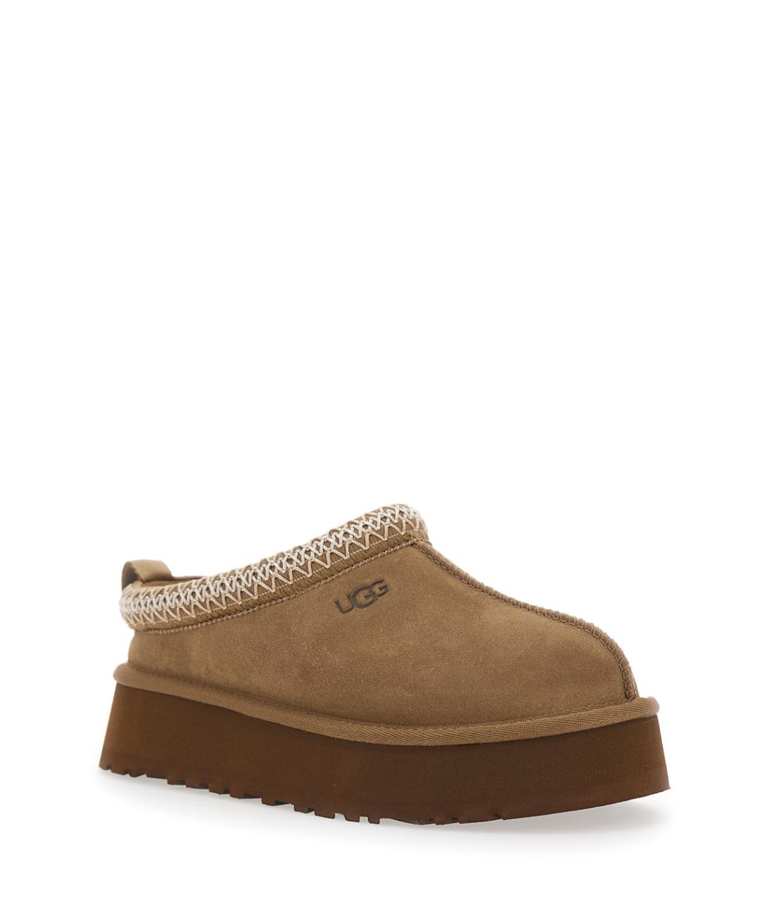UGG Коричневые замшевые сабо, фото 2