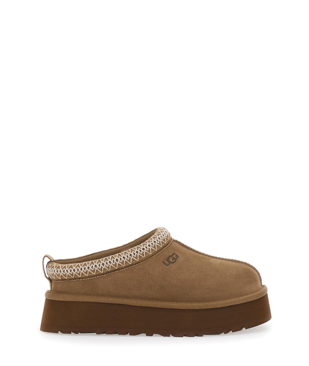 UGG Коричневые замшевые сабо, фото 1