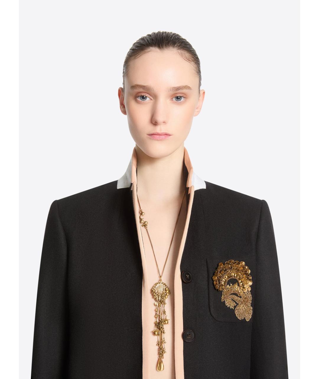 DRIES VAN NOTEN Золотая металлическая подвеска, фото 3