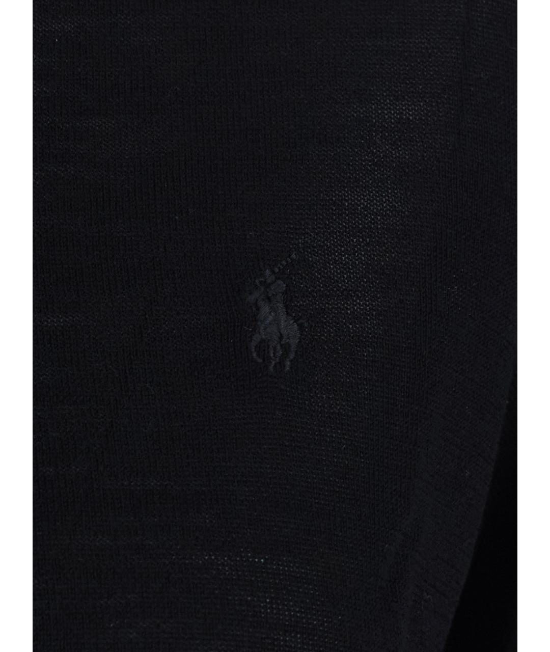 POLO RALPH LAUREN Черный шерстяной джемпер / свитер, фото 3