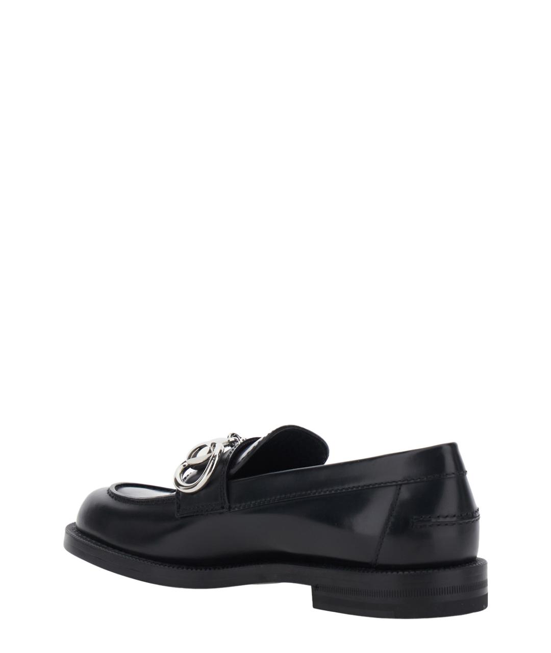GUCCI Черные лоферы, фото 3