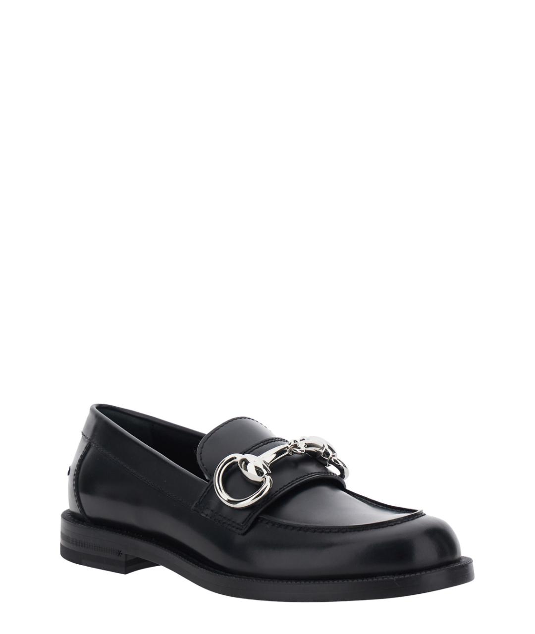 GUCCI Черные лоферы, фото 2