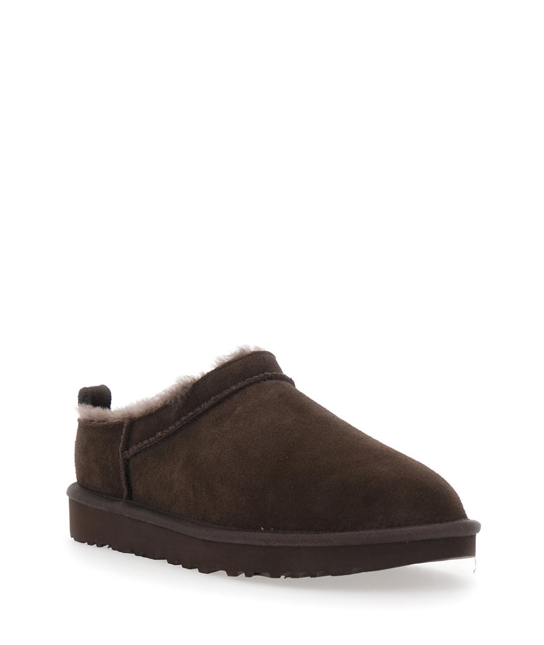 UGG Коричневые замшевые мюли, фото 2