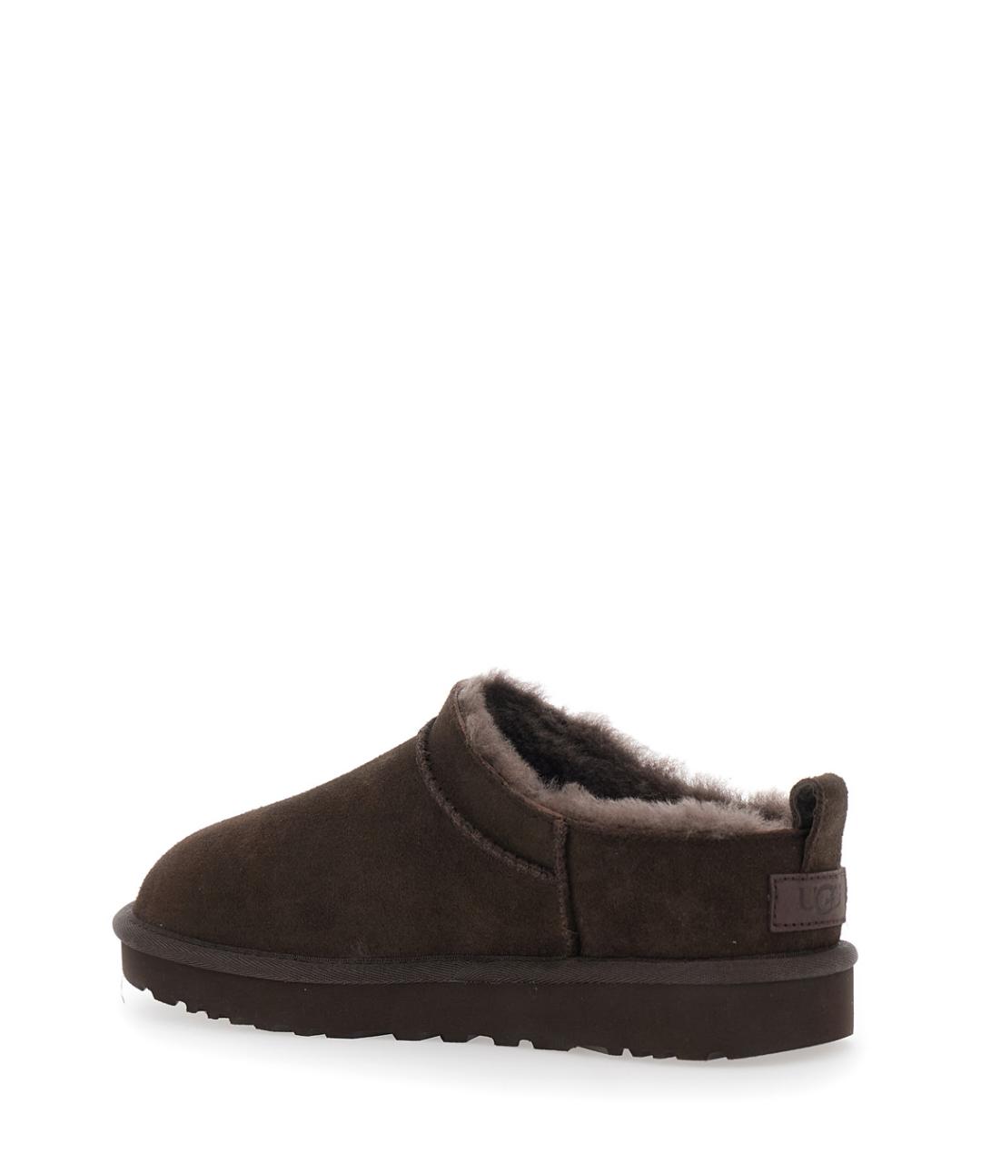 UGG Коричневые замшевые мюли, фото 3