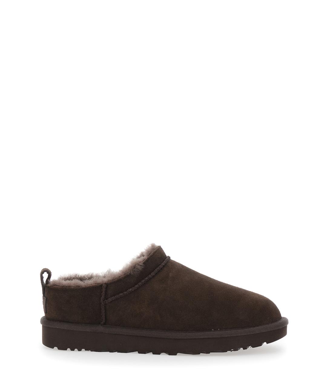 UGG Коричневые замшевые мюли, фото 1