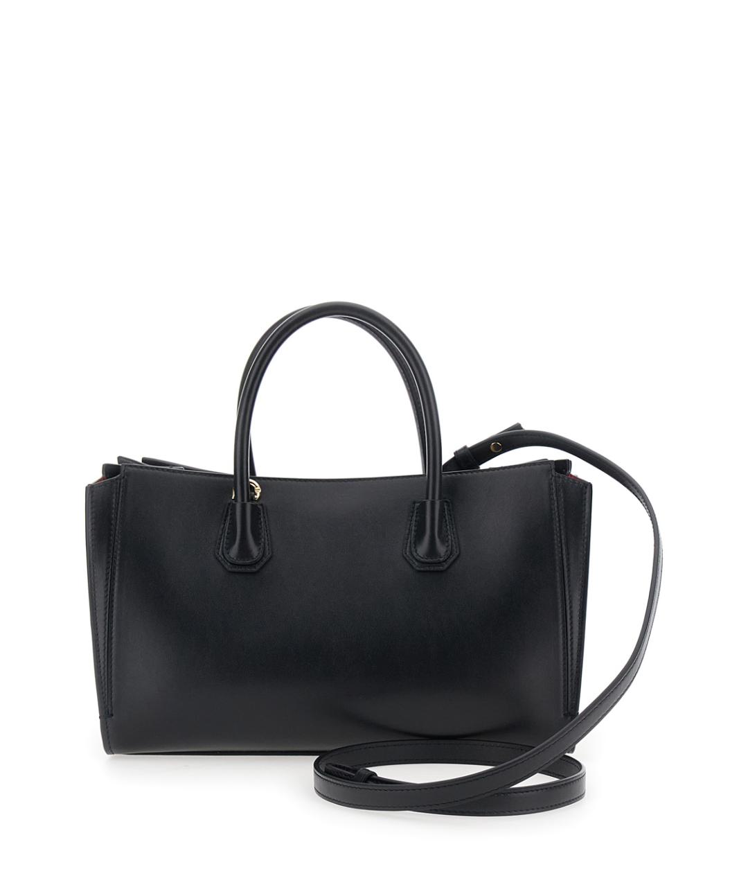 GIVENCHY Черная кожаная сумка тоут, фото 2