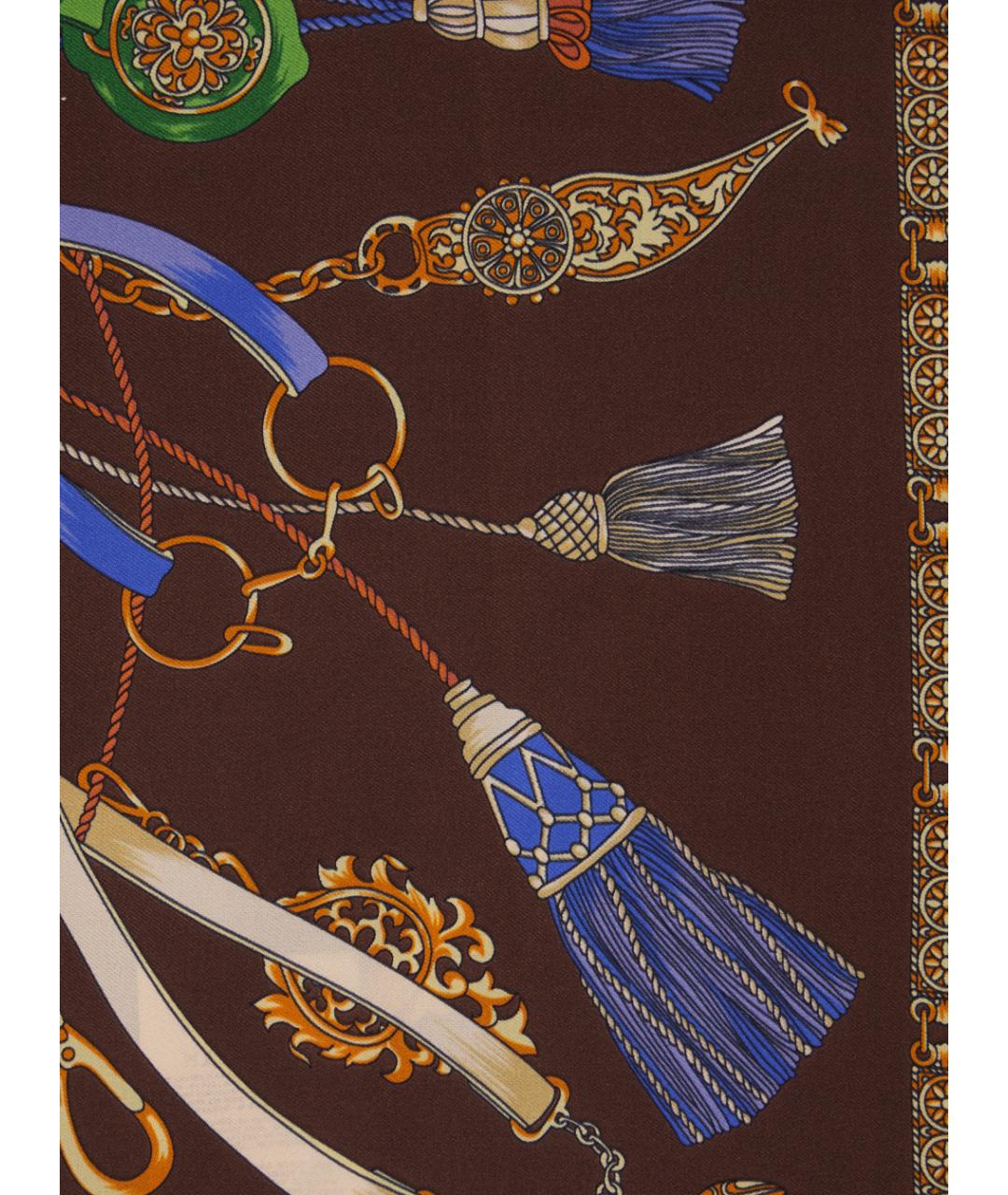 ETRO Коричневый платок, фото 3