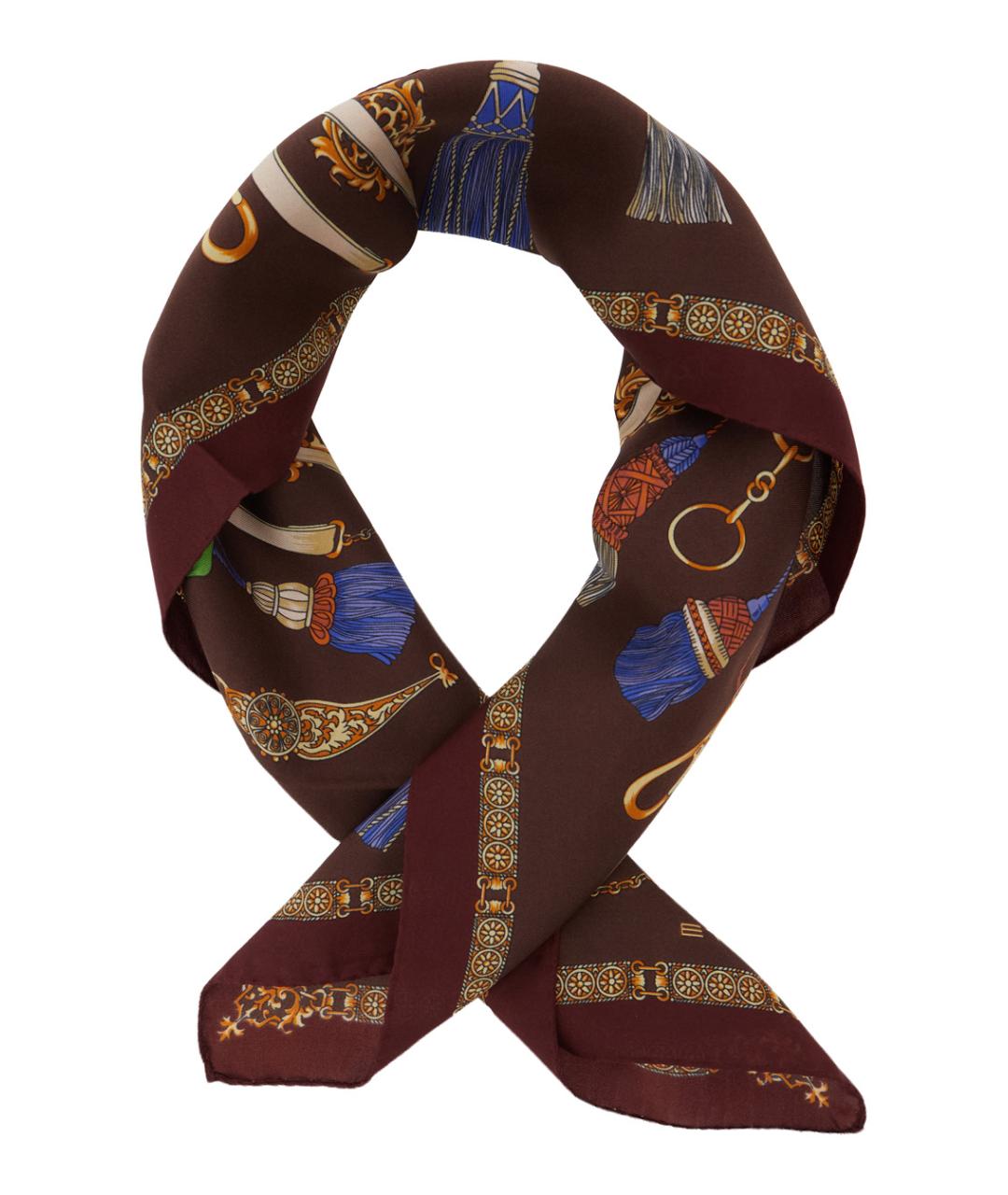 ETRO Коричневый платок, фото 2