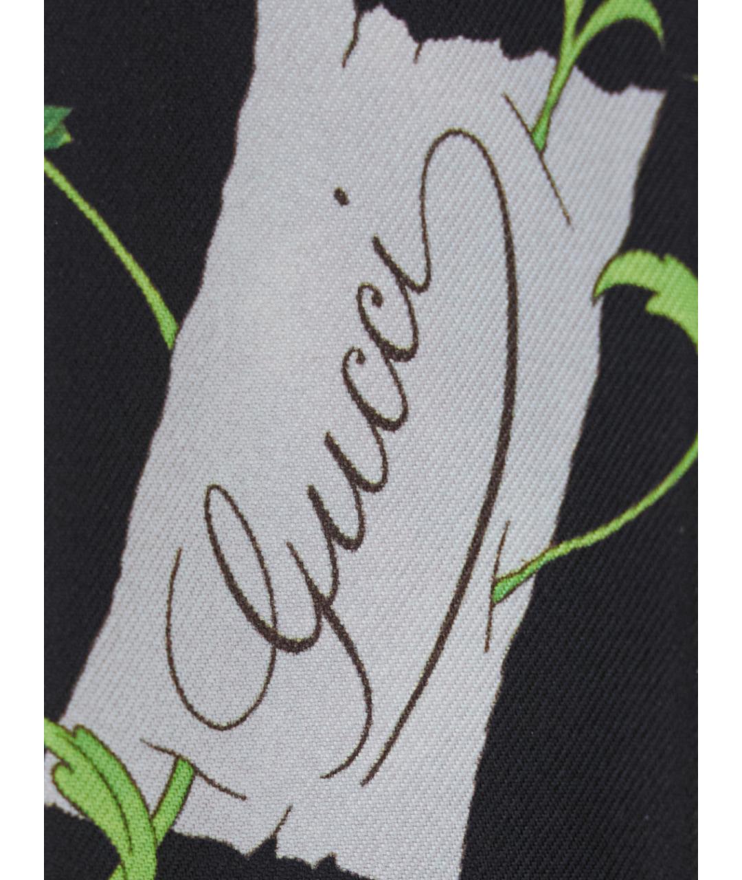 GUCCI Мульти шелковый шарф, фото 3