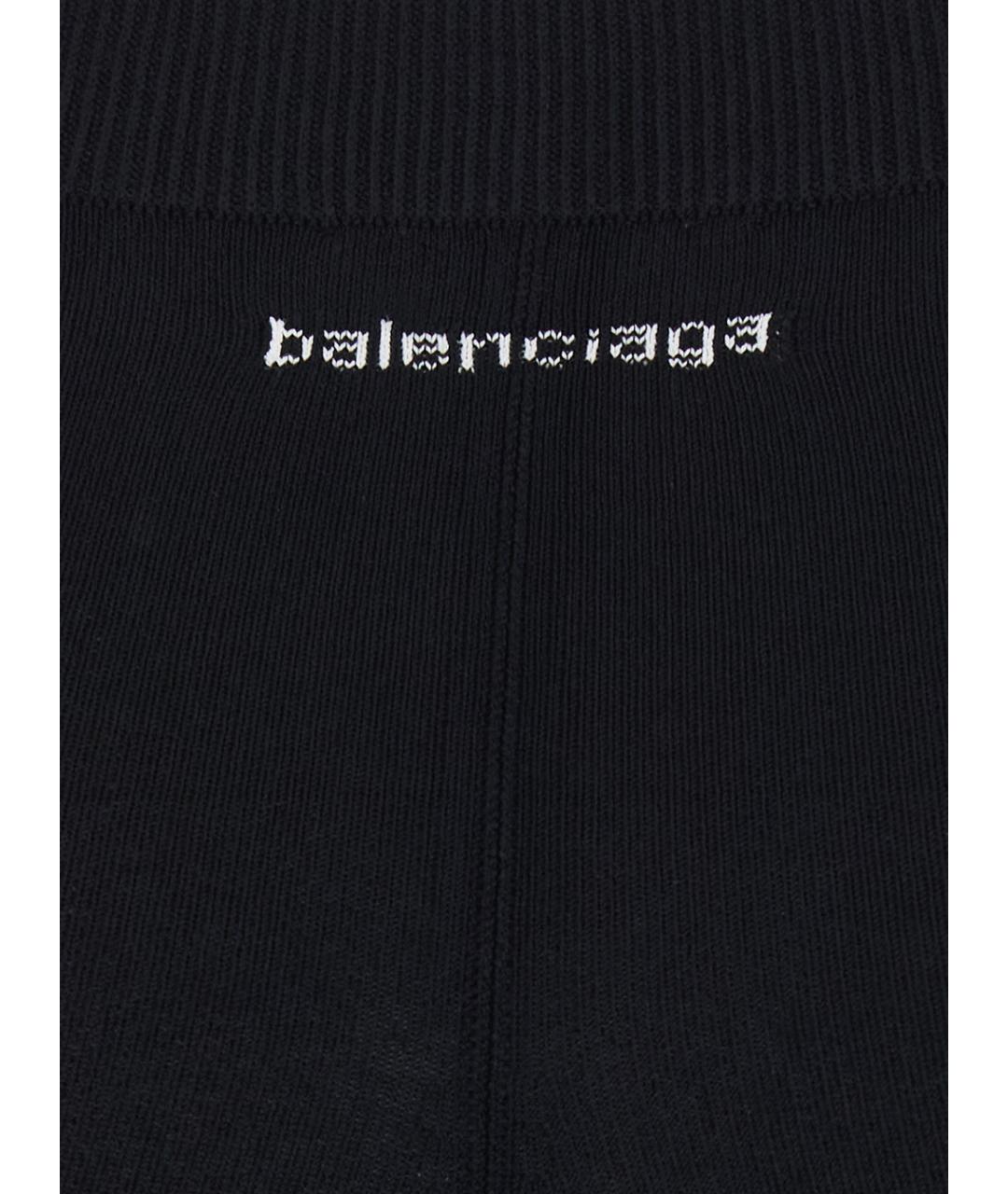 BALENCIAGA Черные прямые брюки, фото 3