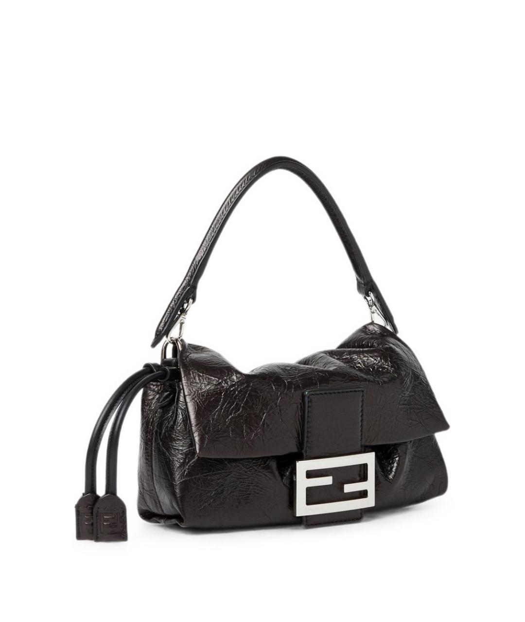 FENDI Кожаная сумка через плечо, фото 4