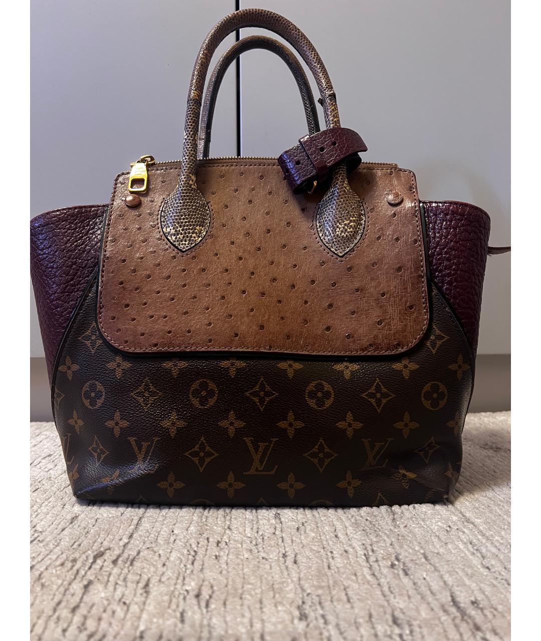 LOUIS VUITTON Сумка с короткими ручками из экзотической кожи, фото 2