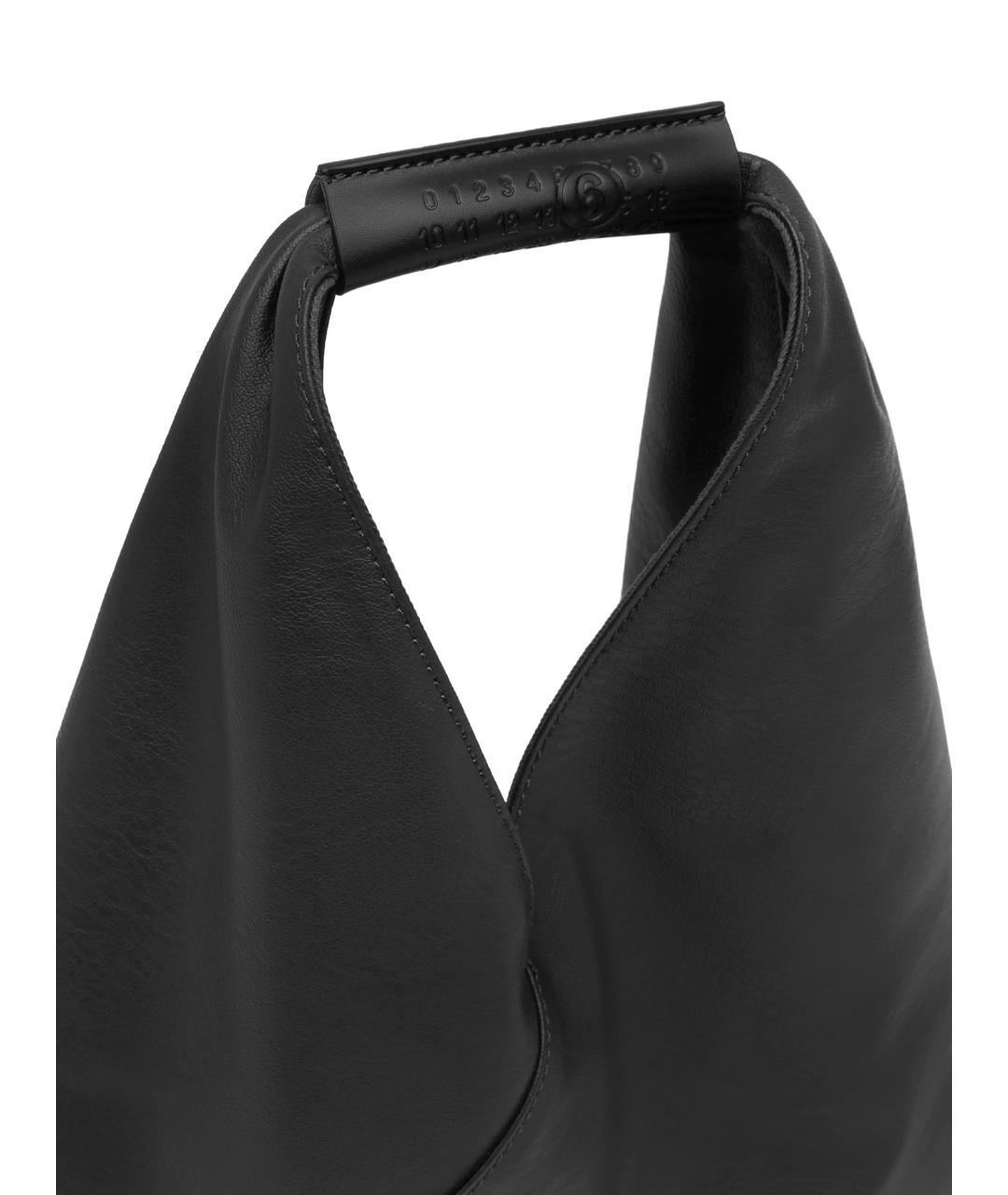 MM6 MAISON MARGIELA Черная сумка тоут, фото 4
