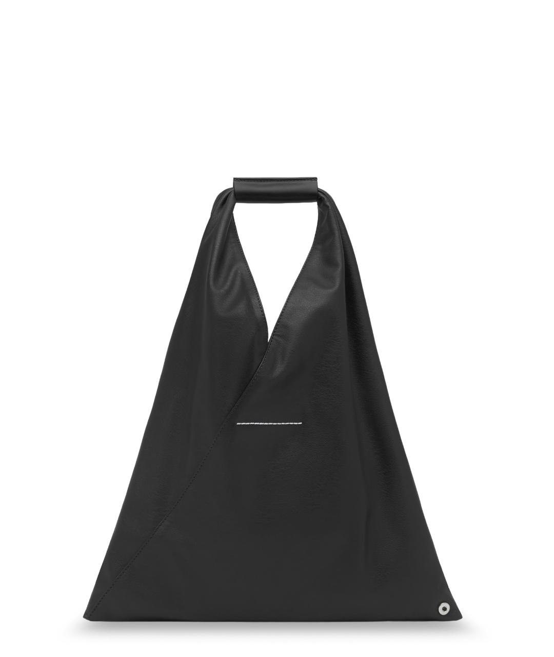 MM6 MAISON MARGIELA Черная сумка тоут, фото 2