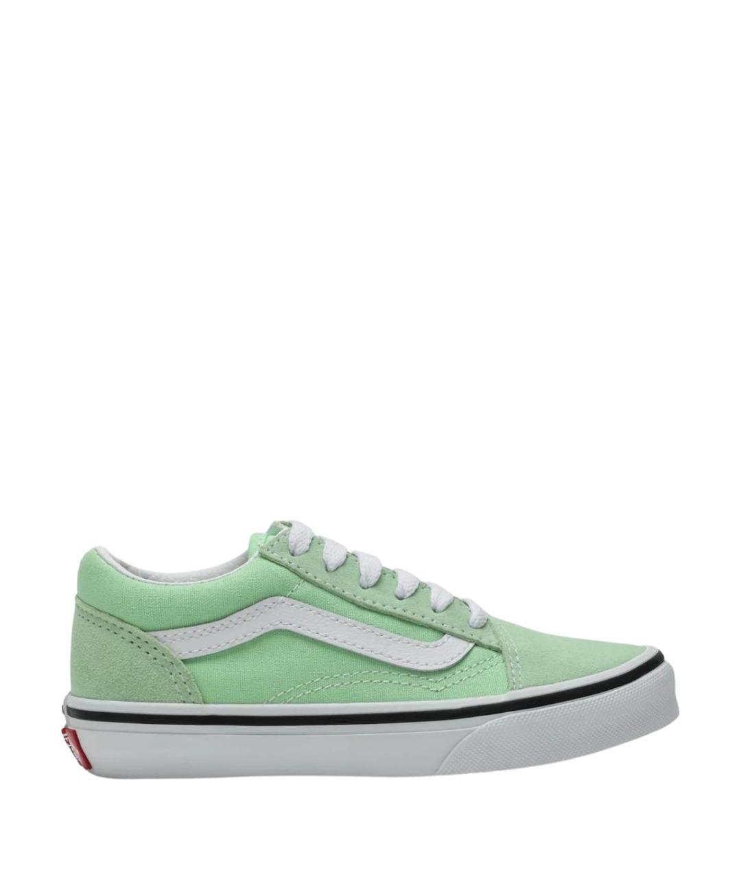 VANS Зеленые текстильные кеды, фото 1