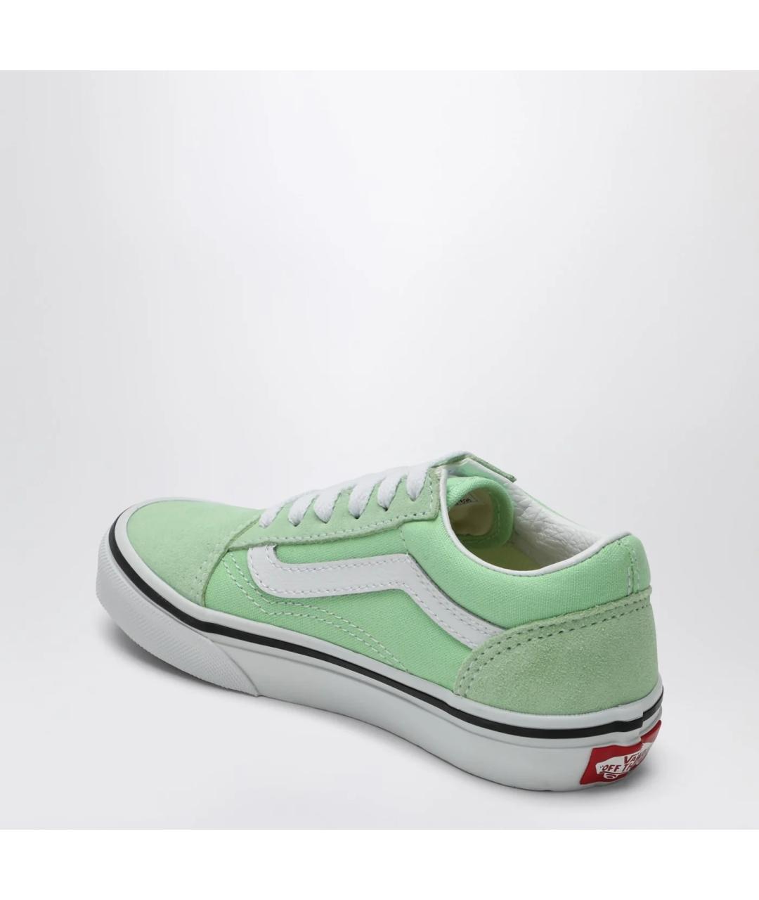 VANS Зеленые текстильные кеды, фото 2