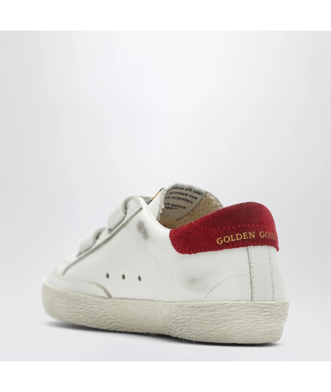 GOLDEN GOOSE Белые кожаные кеды, фото 2