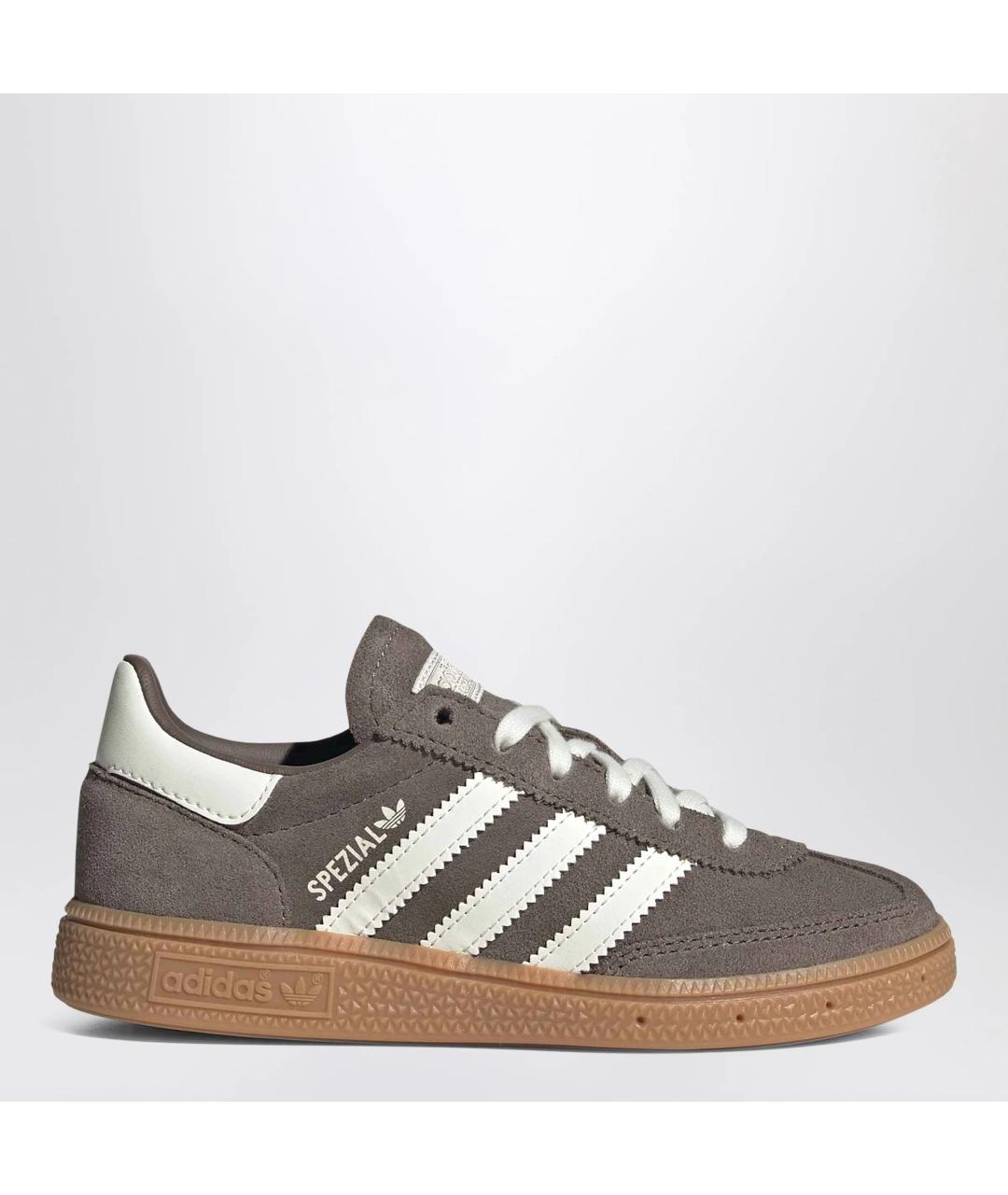 ADIDAS Коричневые замшевые кеды, фото 3