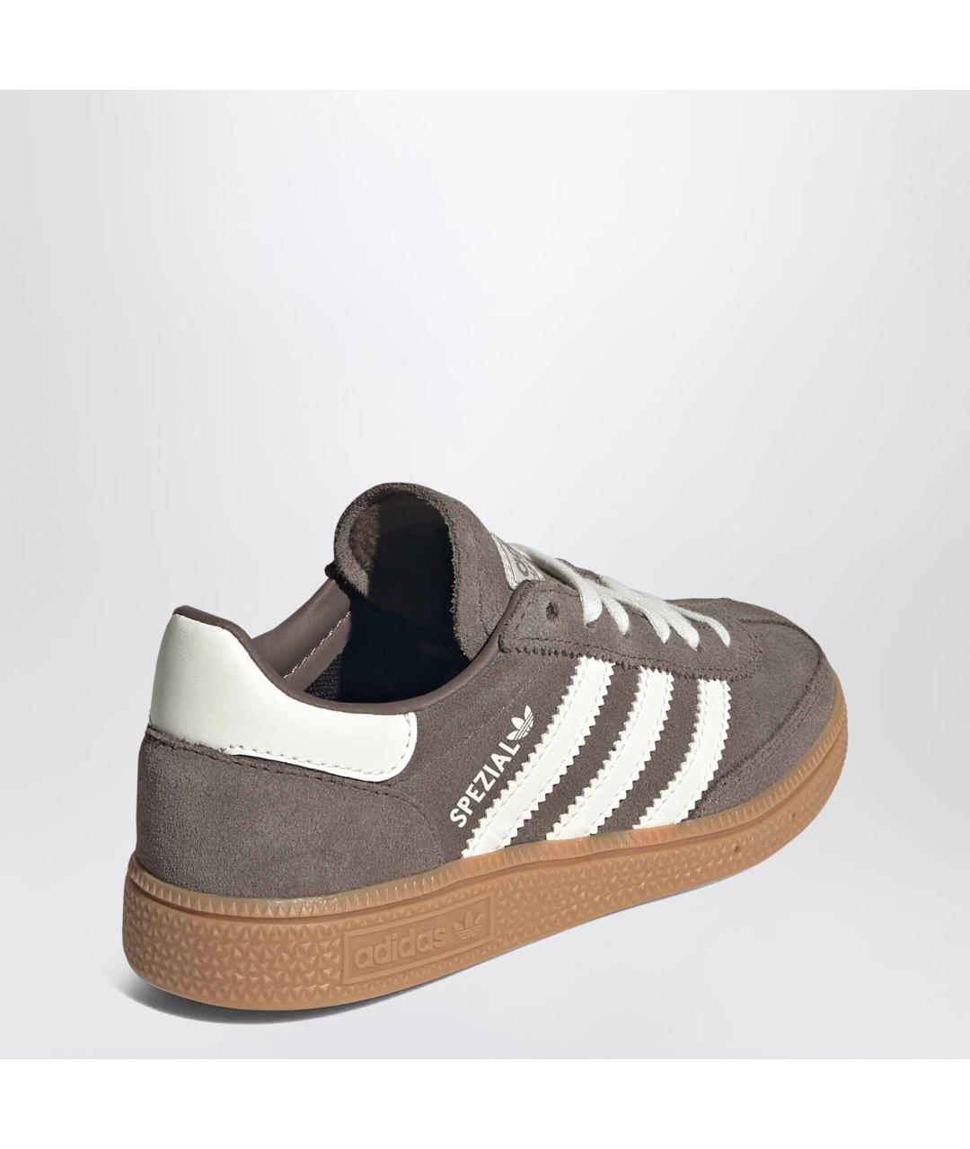 ADIDAS Коричневые замшевые кеды, фото 2