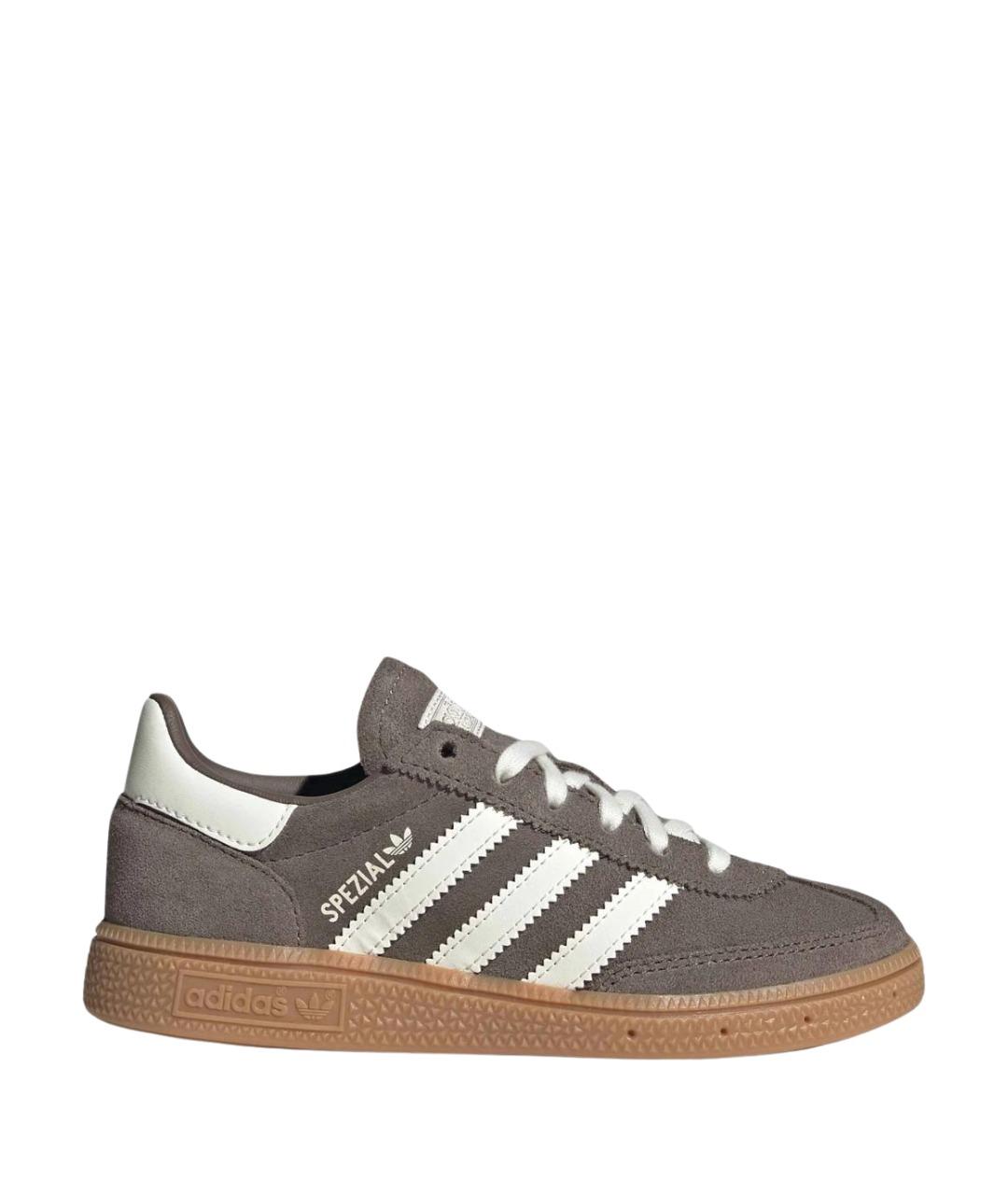 ADIDAS Коричневые замшевые кеды, фото 1