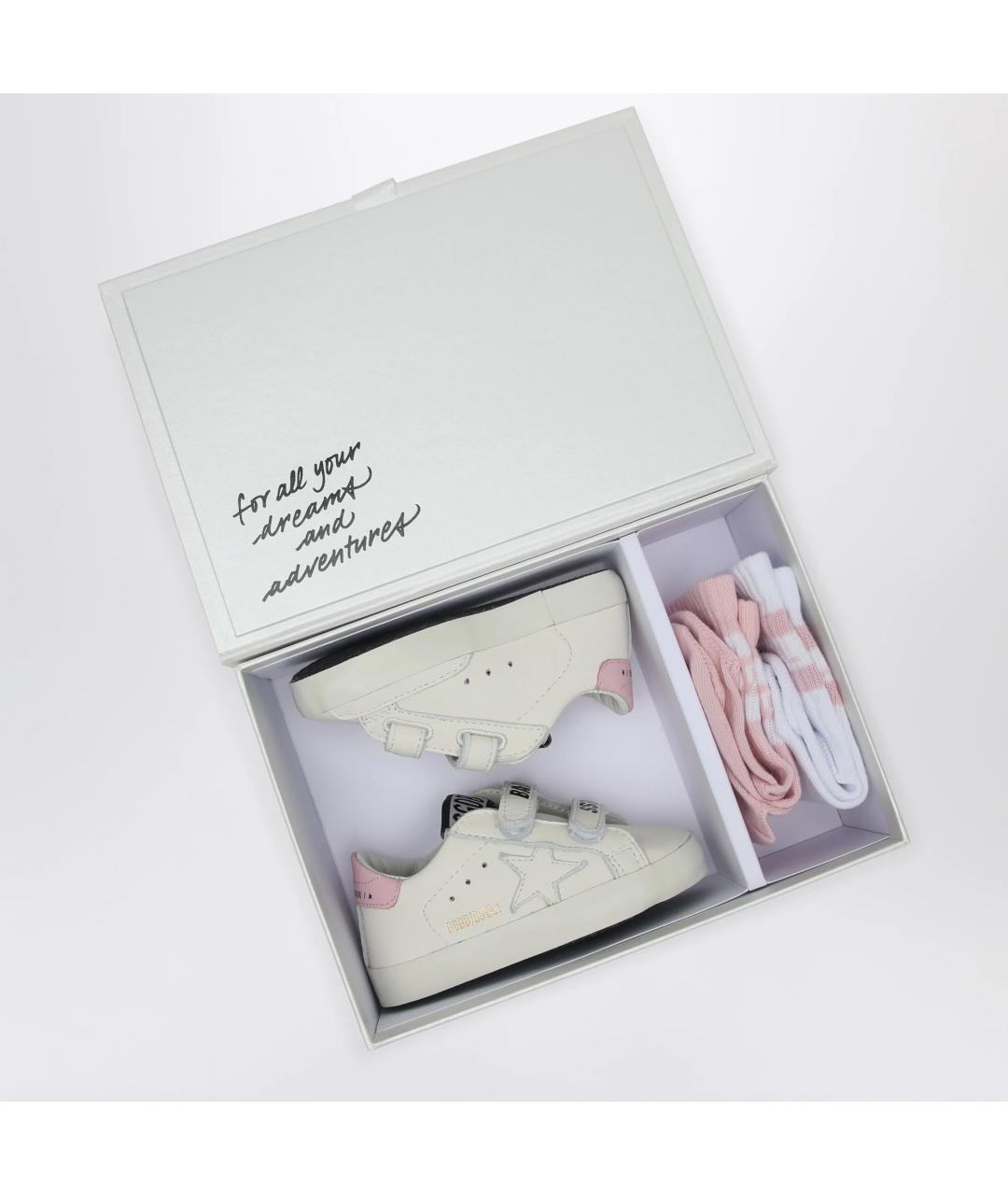 GOLDEN GOOSE Белые кеды, фото 3