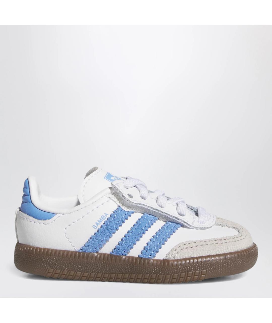 ADIDAS Белые кожаные кеды, фото 3