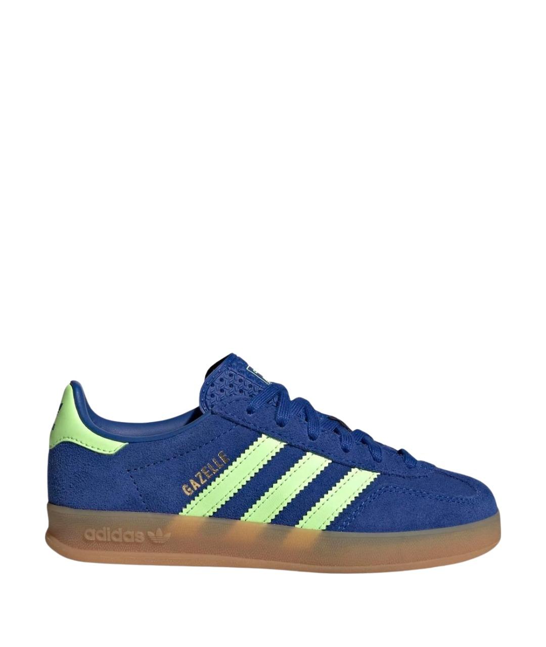 ADIDAS Синие замшевые кеды, фото 1