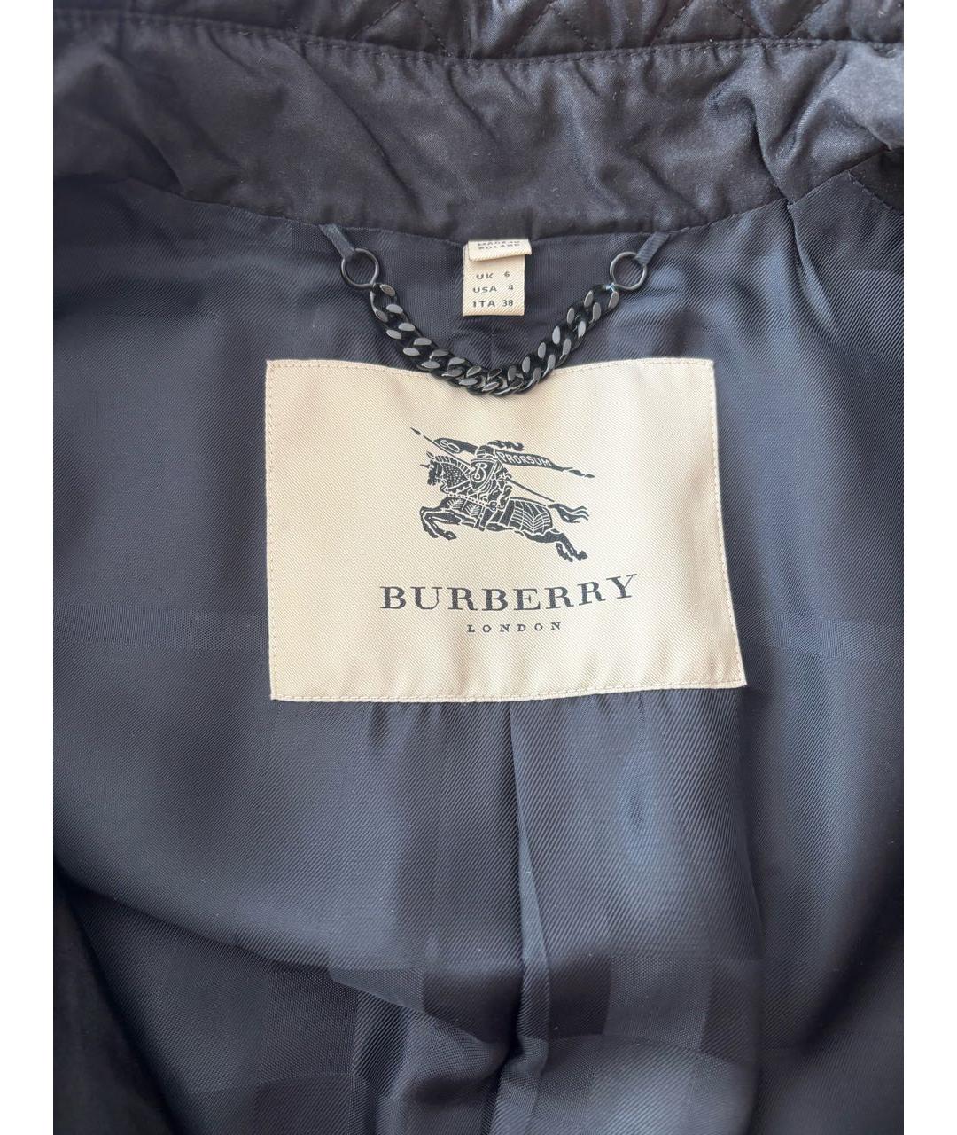 BURBERRY Черный тренч/плащ, фото 3